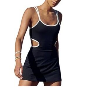 Amazon Tennis Dress - Black